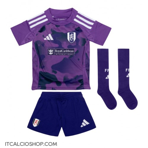 Fulham Joachim Andersen #5 Terza Maglia Bambino 2024-25 Manica Corta (+ Pantaloni corti)